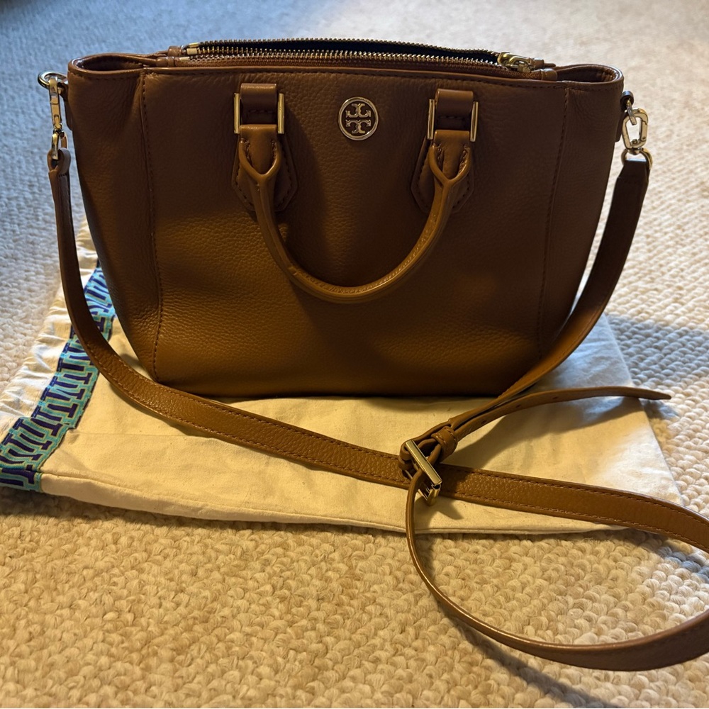 Tory Burch Tan Leather Satchel